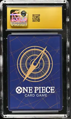 One Piece TCG Portgas D. Ace P-074 PIRATE FOIL Cgc Pristine 10 BLACK LABEL POP 1 - Image 2