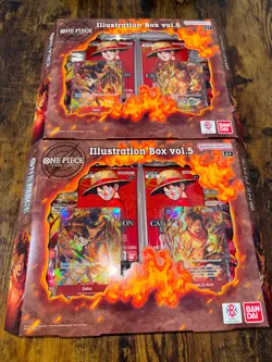 One Piece TCG Illustration Box Volume 5 (OP13/PRB02)- Factory Sealed (Set of 2) - Image 1