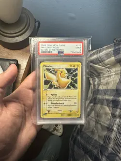 Pokemon Pikachu Holo #012 Black Star Promo 2003 PSA 9 MINT - Image 1