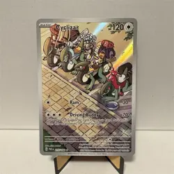 Cyclizar 215/182 Illustration Rare Paradox Rift Pokemon Card NM - Image 1