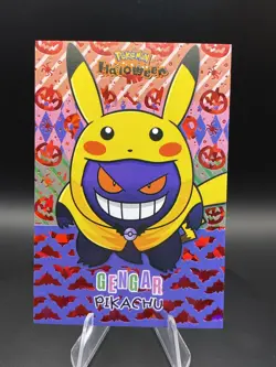 Gengar Pikachu Poncho Holo Box Hit - Halloween Card Database - Pokemon Peru - Image 1