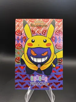 Gengar Pikachu Poncho Holo Box Hit - Halloween Card Database - Pokemon Peru - Image 4