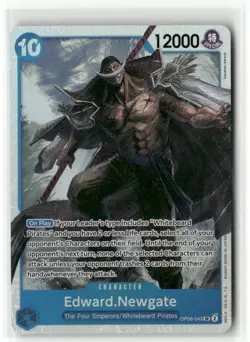 Edward.Newgate OP08-043 FOIL Two Legends One Piece Card Game - Image 1