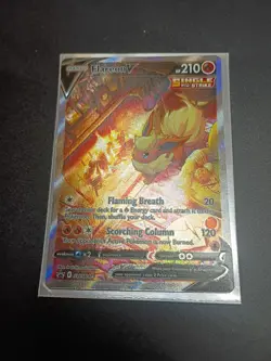 2021 Flareon V SWSH179 SWSH: Sword & Shield Promo Cards Holo NM Never Played - Image 1
