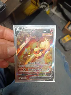 2021 Flareon V SWSH179 SWSH: Sword & Shield Promo Cards Holo NM Never Played - Image 3