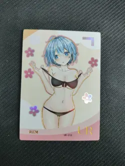 UR-018 REM Goddess Story of Power Holo Anime Waifu Card - Image 1