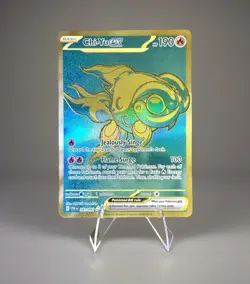 Chi-Yu ex 241/091 Hyper Rare Gold Paldean Fates NM Pokemon Card - Image 1