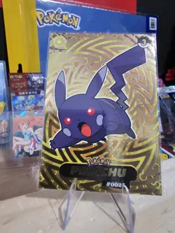 Shadow Pikachu #25 - Gold Holo - Crystal Collection 2024 - Pokemon Card - Image 1