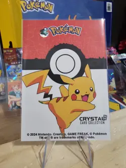 Shadow Pikachu #25 - Gold Holo - Crystal Collection 2024 - Pokemon Card - Image 4