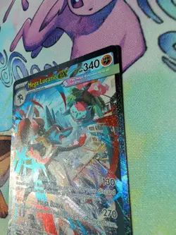 Mega Lucario ex 179/132 MEG English Pokemon TCG - In Hand - Image 3