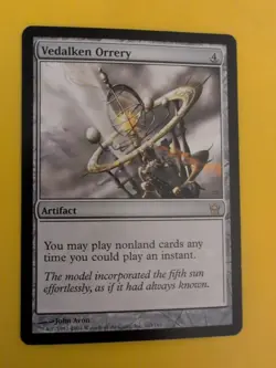 Vedalken Orrery. Fifth Dawn Artifact rare Magic the Gathering Card. - Image 2