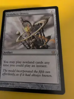 Vedalken Orrery. Fifth Dawn Artifact rare Magic the Gathering Card. - Image 5