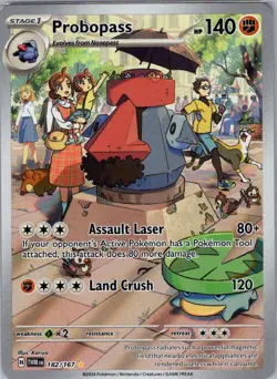 Probopass 182/167 SV06: Twilight Masquerade - Pokemon Card - NM - Image 1
