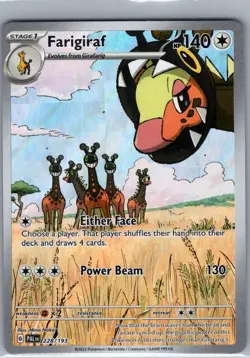 Farigiraf 228/193 SV02: Paldea Evolved - Pokemon Card - NM - Image 1