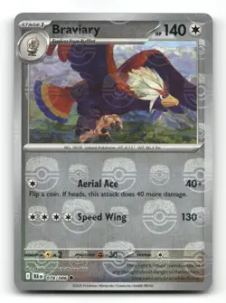 Braviary (Master Ball Pattern) 078/086- SV: Black Bolt - Pokemon Card NM/M - Image 1