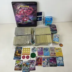 Assorted Pokemon Card Collection With Folder And Accessories 4.55kg (T3) S#942 - Image 1