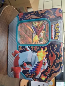 Pokemon TCG Paldea Partners 5 Booster Skeledirge ex Tin- New/Factory Sealed - Image 2