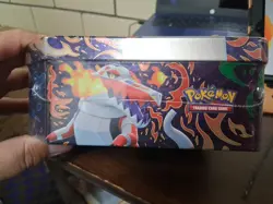 Pokemon TCG Paldea Partners 5 Booster Skeledirge ex Tin- New/Factory Sealed - Image 4