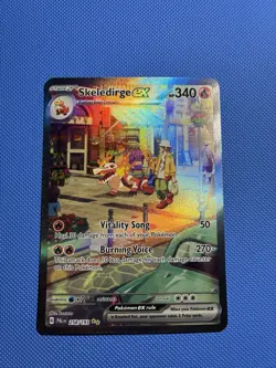 Pokemon Skeledirge EX Special Illustration Rare 258/193 Paldea Evolved Holo - Image 1
