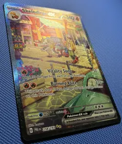 Pokemon Skeledirge EX Special Illustration Rare 258/193 Paldea Evolved Holo - Image 4