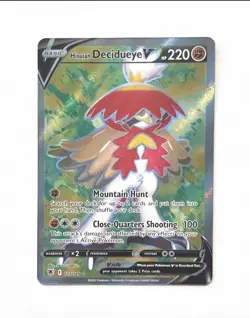 Hisuian Decidueye V 173/189 Full Art Ultra Rare Astral Radiance Pokemon Card NM - Image 1