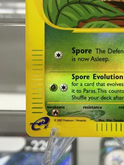 Paras - 99/147 - Pokemon Aquapolis Reverse Holo Rare Card - Image 5