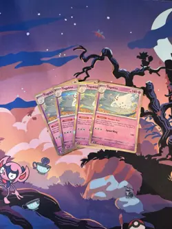 4x Togekiss 072/191 Holo Rare - Pokemon Sv: Surging Sparks (NM Playset) - Image 1
