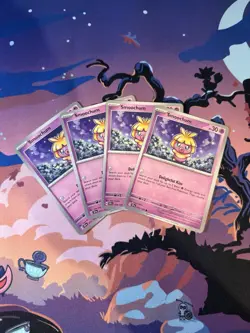 4x Smoochum 075/191 Surging Sparks Pokemon TCG Common Playset - Image 1