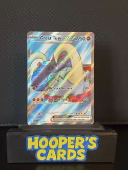 Pokemon - Great Tusk ex - 230/198 - SV01: Scarlet & Violet Base Set - Hol NM - Image 1