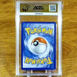 Pokemon Destined Rivals Team Rocket's Persian EX 219/182 AGS Mint+ 9.5 Holo 2025 - Image 3
