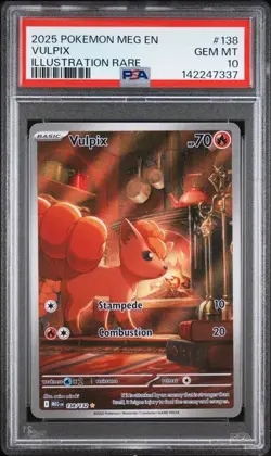 PSA 10 - Vulpix IR 138/132 Pokemon Card - GEM MINT - Image 1
