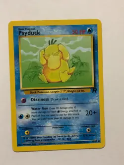 Pokemon Card Team Rocket Psyduck 65/82 Light Played - Image 1