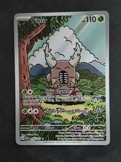 Pinsir (168/167) Twilight Masquerade Illustration Rare Pokemon Card - Image 1