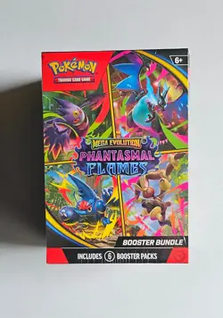Pokemon TCG ME02 Phantasmal Flames Booster Bundle Sealed New - Image 1