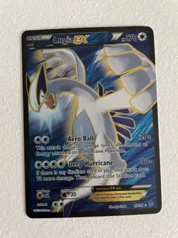 Pokemon Lugia EX Full Art Holo Ultra Rare XY Ancient Origins 94/98 - Image 1