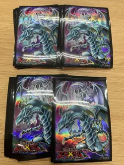 yugioh sleeves 40 blue eyes white dragon Azure-Eyes Silver Dragon japan - Image 1