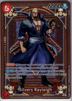 Silvers Rayleigh (SP) OP09-005 English Fist of Divine Speed - One Piece - NM - Image 1