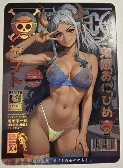 Yamato One Piece Anime Sexy Waifu Comic Card - Image 3