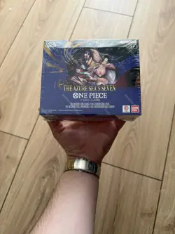One Piece TCG: OP14 OP-14 EB04 The Azure Sea's Seven Booster Box - New & Sealed - Image 3
