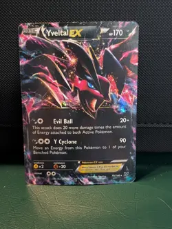 Yveltal EX 79/146 Pokemon Card XY Base Set *Ultra Rare* - Image 1