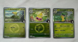 Pokemon TCG Erika's Bellsprout, Weepinbell, Victreebel Ascended Hero’s Card Lot - Image 1