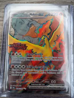 Team Rocket's Moltres ex - (Destined Rivals Stamp) 208/182 Miscellaneous Cards & - Image 2