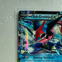 Pokemon Card Ash Greninja EX Black Star Promo Card XY133 - Image 2