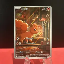 Vulpix 138/132 Me01: Mega Evolution Illustration Rare 70 HP Holo Pokemon TCG - Image 1
