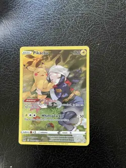 Pikachu #TG05/TG30 Pokemon SWSH: Lost Origin Trainer Gallery 2022 NM - Image 1