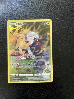 Pikachu #TG05/TG30 Pokemon SWSH: Lost Origin Trainer Gallery 2022 NM - Image 3