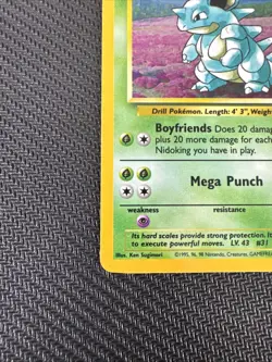 Nidoqueen 1999 WotC US Pokemon Jungle Unlimited 7/64 HOLO FOIL Rare NM/LP - Image 2