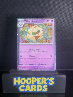 Cottonee MEP018 & Whimsicott MEP019 Phantasmal Flames Pokemon Black Star Promo - Image 1
