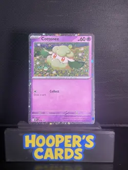 Cottonee MEP018 & Whimsicott MEP019 Phantasmal Flames Pokemon Black Star Promo - Image 2