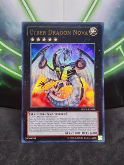 Yugioh Cyber Dragon Nova SDCR-EN038 Ultra Rare NM - Image 1